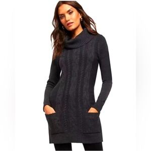 New York & Company 7th Avenue Sweater Dress (Size L)